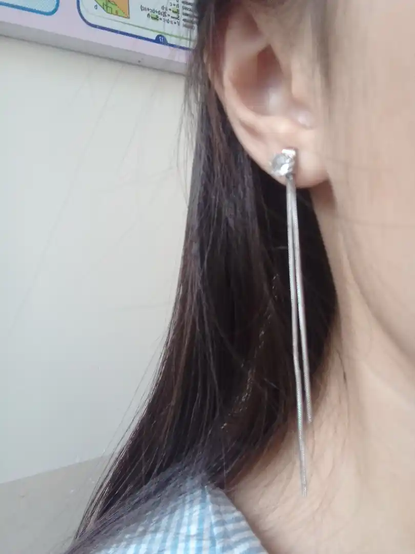 Женские серьги, современные серьги, в виде подвески
