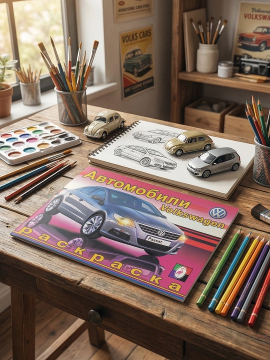 Volkswagen avtomobillari. Rang berish kitobi