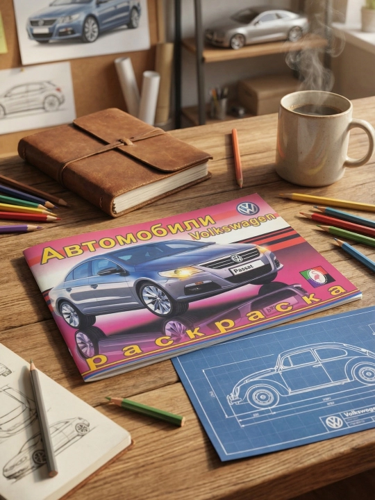 Volkswagen avtomobillari. Rang berish kitobi