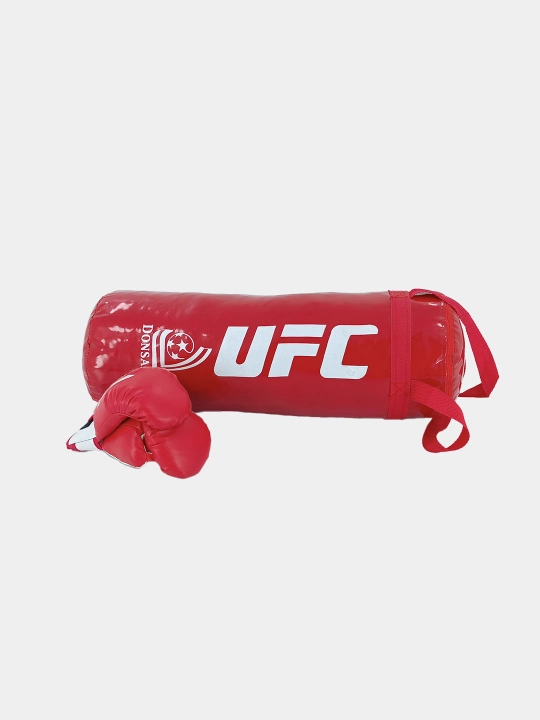 Детский набор бокса UFC: груша и перчатки 55 см - 
