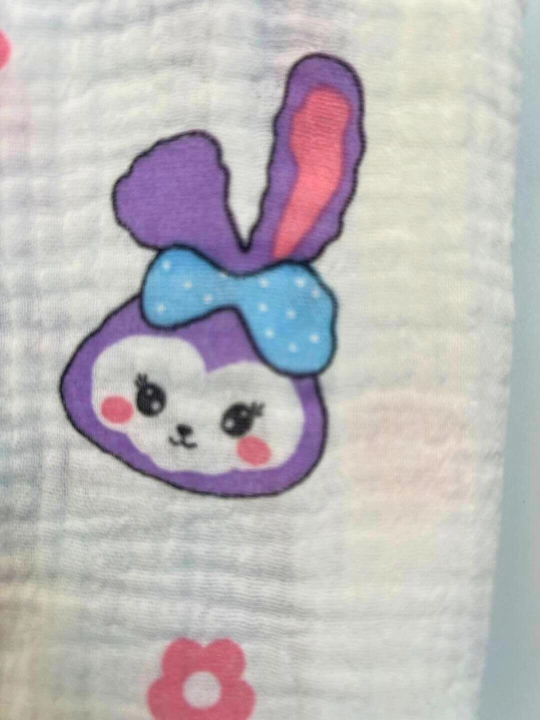 Yangi tug‘ilgan chaqaloqlar uchun yo‘rgaklar, muslin, 80*100 sm
