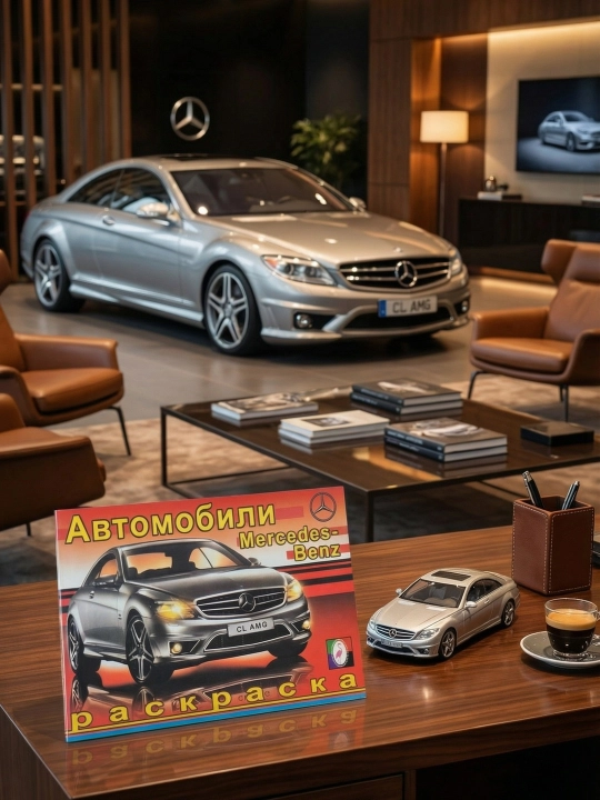 Mercedes avtomobillari, Rang berish kitobi