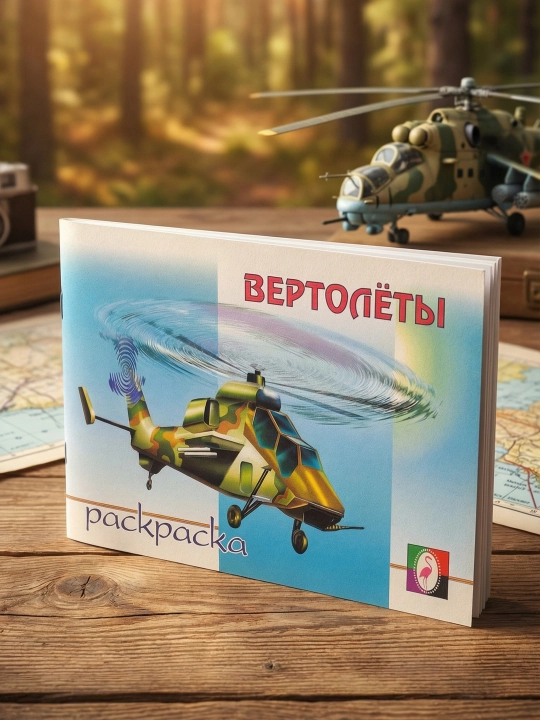 Vertolyotlar, Rang berish kitobi