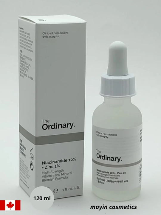 The Ordinary Niacinamide 10% + Zinc 1% сыворотка для лица от акне жирной кожи сужения пор 
