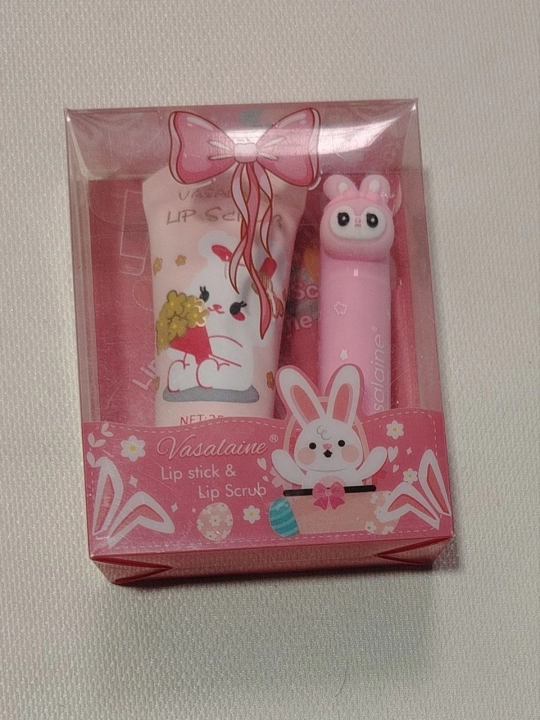 Набор для ухода за губами Vasalaine Lip Stick & Lip Scrub Honey