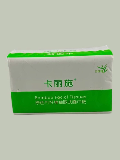 Бамбуковые салфетки для лица Bamboo Facial Tissues, мягкие, 2-слойные