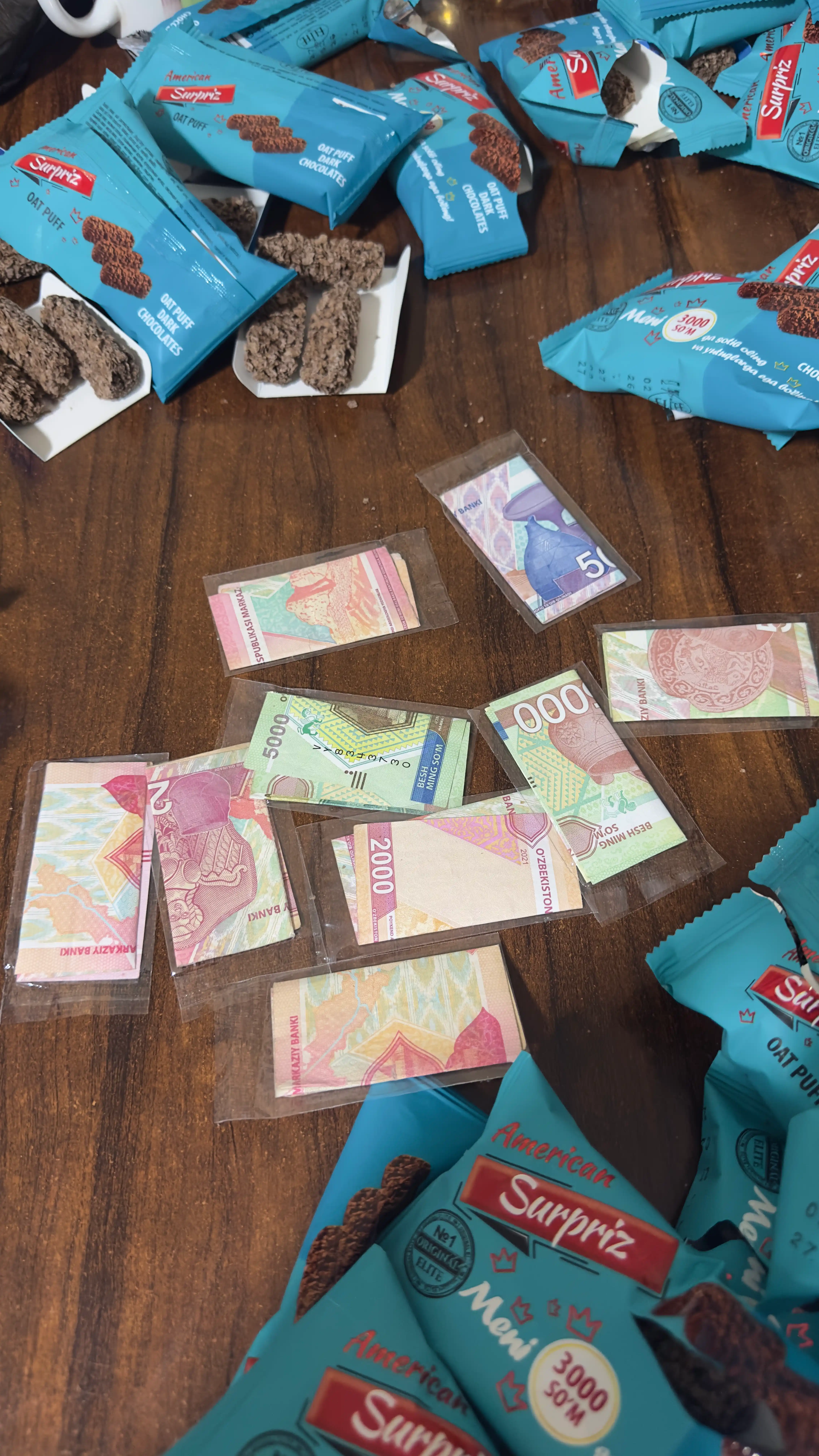 Shokolad, American Surpriz mazali va yutuqli mahsulot!