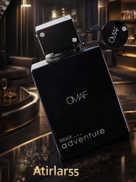 OMAF Black Adventure парфюмированная вода для мужчин, 100 мл - 