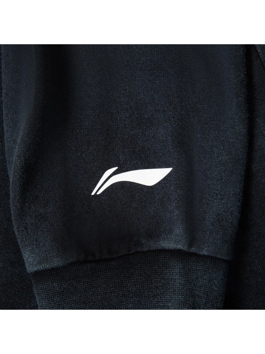 Лонгслив Li-Ning YHSW005 мужской оверсайз, хлопковый с эффектом варенки, AT DRY