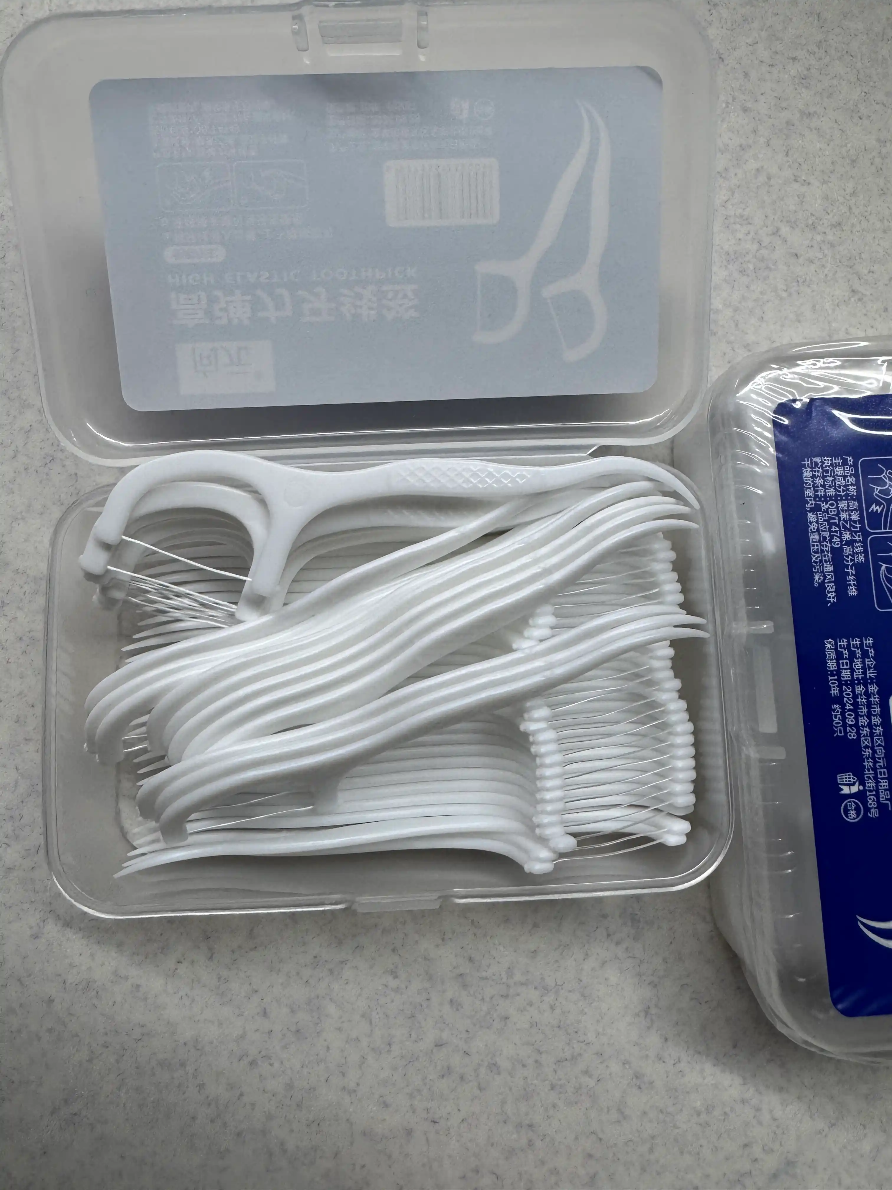 Tish ipi va tish kovlagich flosser, 50 dona, 100 dona, 250  dona
