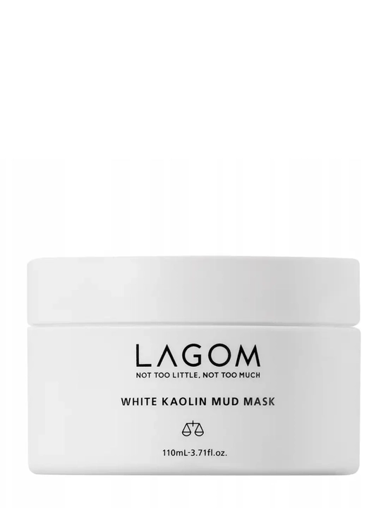 Глиняная маска для лица отшелушивающая Lagom,с AHA-кислотами, для жирной и проблемной кожи - 
