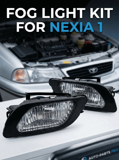 Противотуманные фары для Daewoo Nexia 1, комплект ПТФ (левая и правая), 2 шт — ROYALPL-N100FOG