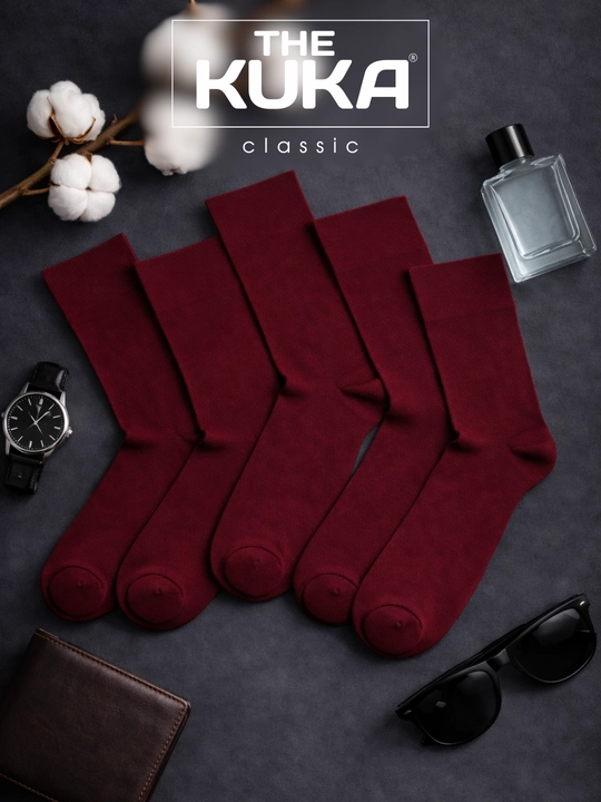 Носки мужские, 5 пар The Kuka classic, длинные мужские носки, набор носков - 