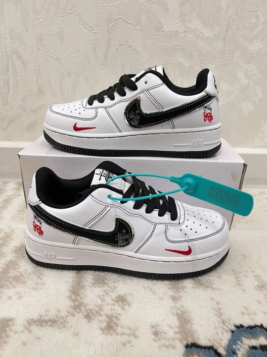 NIKE AMERICANO AIR FORCE Женские и девичьи осенние кроссовки Качество 1:1 Документированно