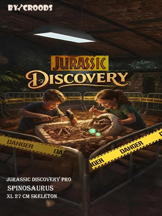 Jurassic Discovery — раскопки динозавров, коллекция BY_CROODS