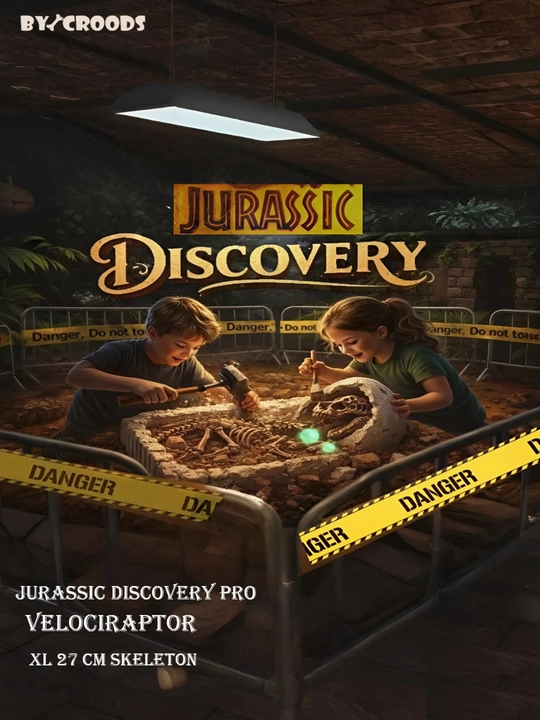 Jurassic Discovery — раскопки динозавров, коллекция BY_CROODS