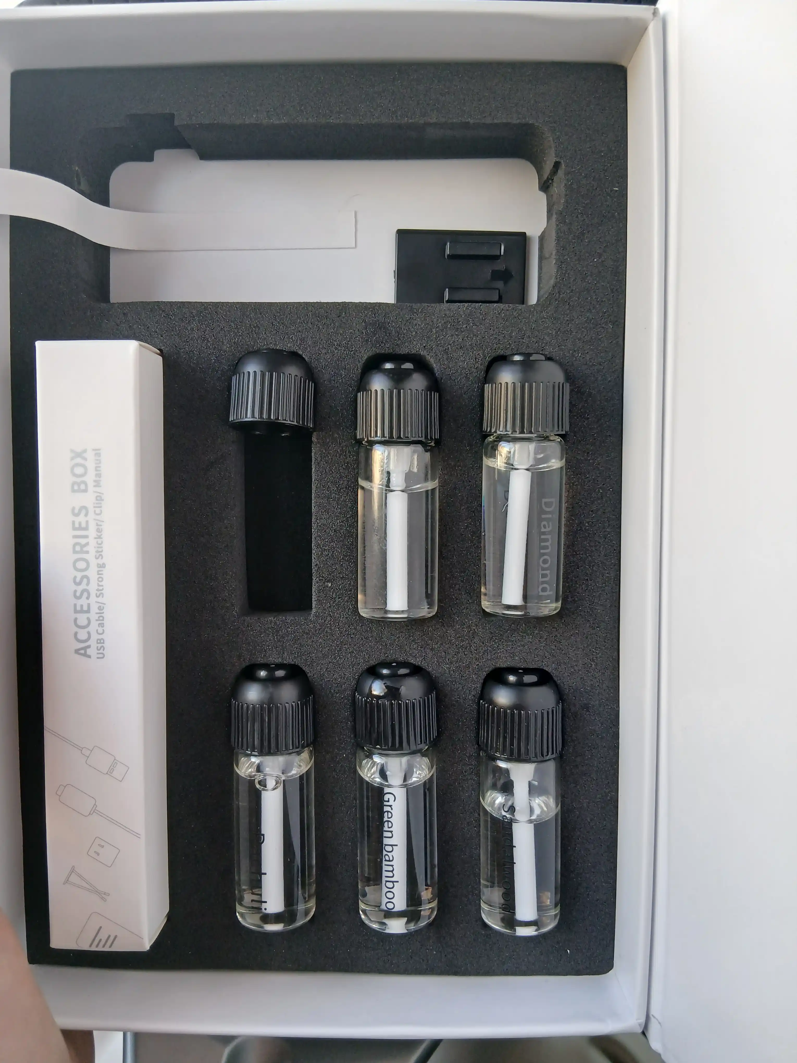 Автомобильный освежитель воздуха, электрический Ultrasonic, беспроводной, 6 ароматов