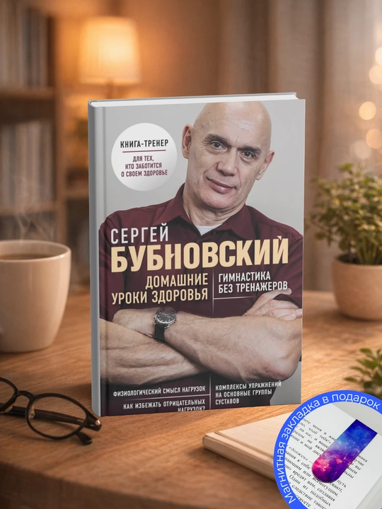 Сергей Бубновский. Домашние уроки здоровья. Гимнастика без тренажеров. 60 упражнений - 