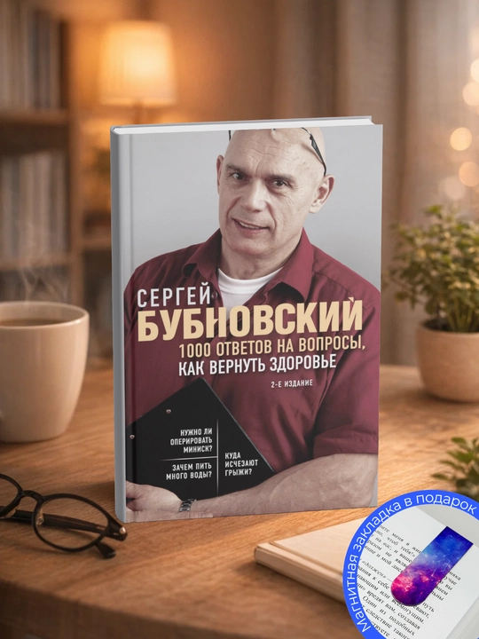 Sergey Mihai`lovich Bubnovskii`. 1000 otvetov na voprosy`, kak vernut` zdorov`e - 