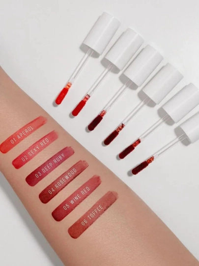 Тинт LUXVISAGE LIP TINT AQUA GEL с гиалуроновым комплексом