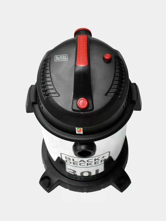 Профессиональный пылесос BLACK+DECKER, 1600 Вт, 30 л, мокрый/сухой
