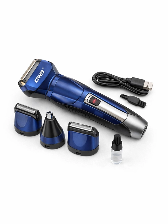 Trimmer 3v1 GW 9944 soch, soqol, burun uchun professional ustara
