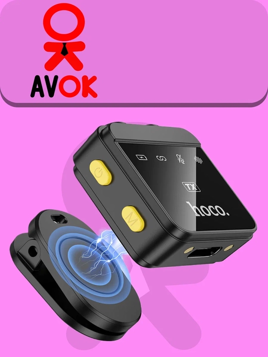 L17, 2.4GHz simsiz mikrofonlar, raqamli, quvvatlash g‘ilofi bilan, shovqinni kamaytirish, Type-C