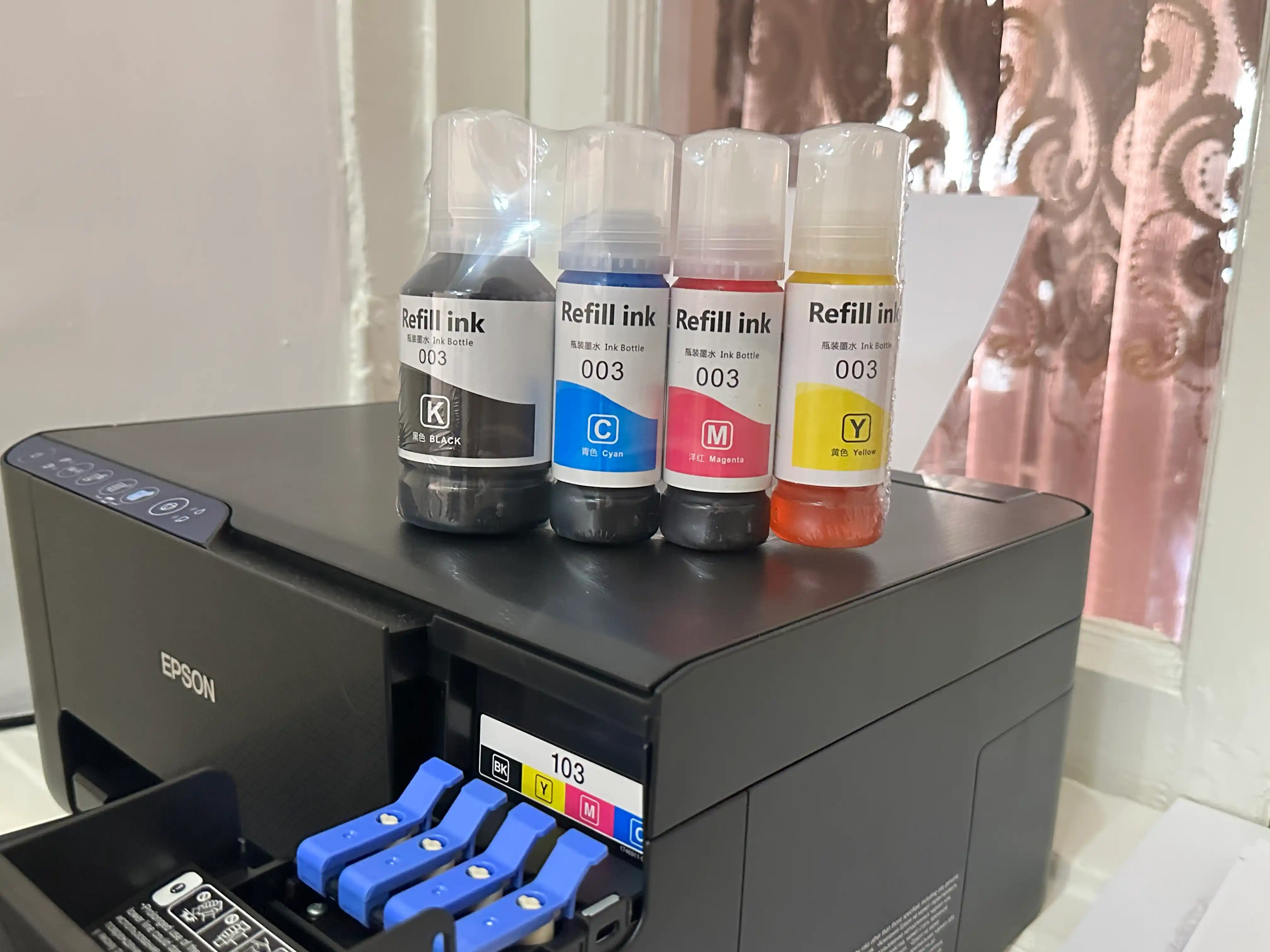 Комплект чернил Epson 103/003, 4 цвета
