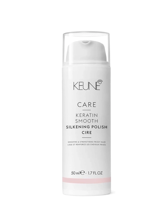 KEUNE STYLE Care Keratin Smooth Silkening Polish ipak kremi, keratin kompleksi, 50 ml