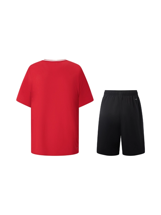 Li-Ning futbol formasi futbolka + shortik, AT DRY, yengil va nafas oluvchi