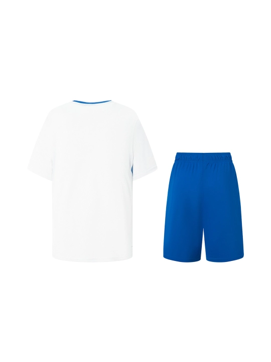 Li-Ning futbol formasi futbolka + shortik, AT DRY, yengil va nafas oluvchi