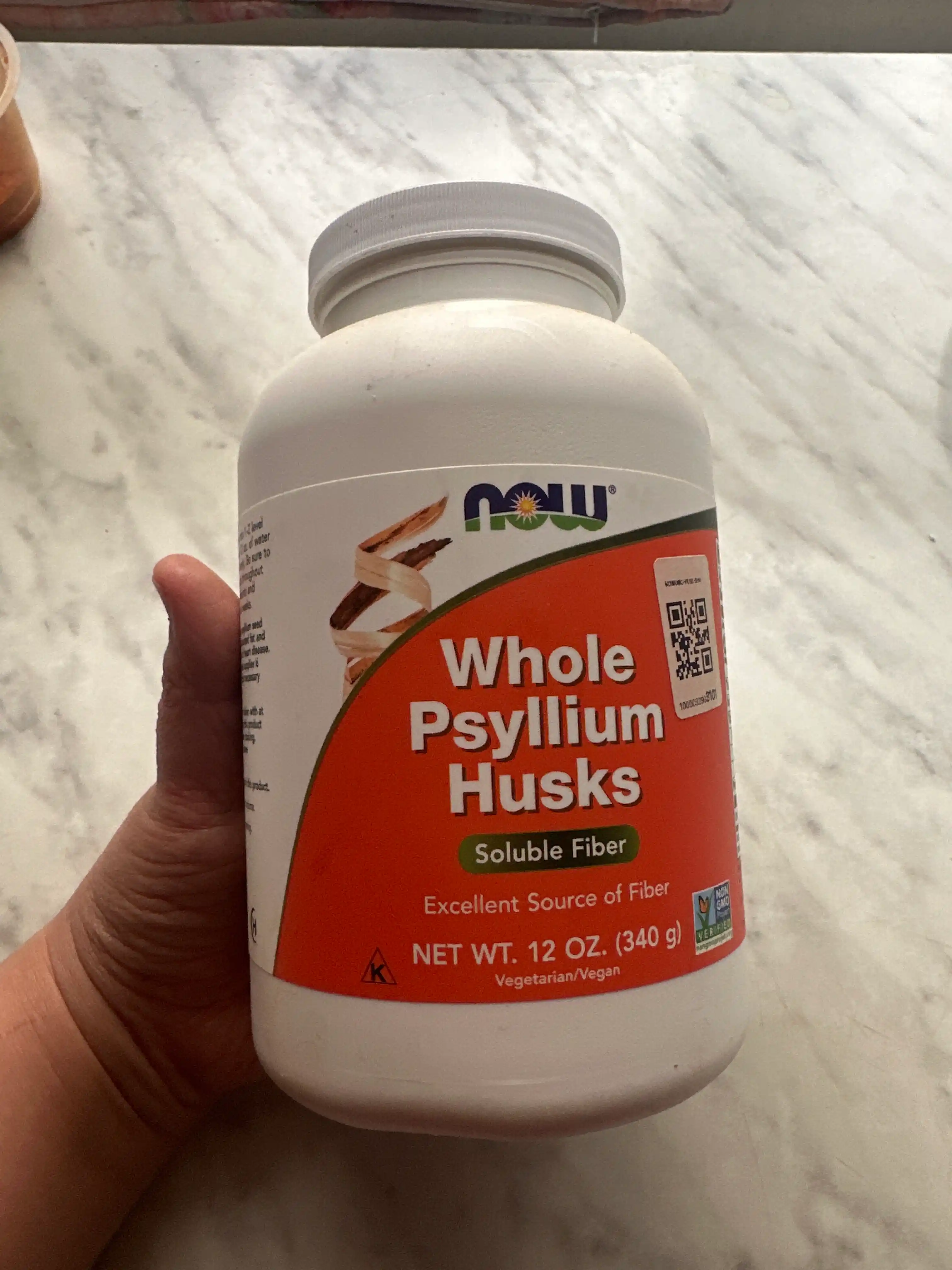 Psyllium urug'ining qobig'i Now Foods Psyllium Husk
