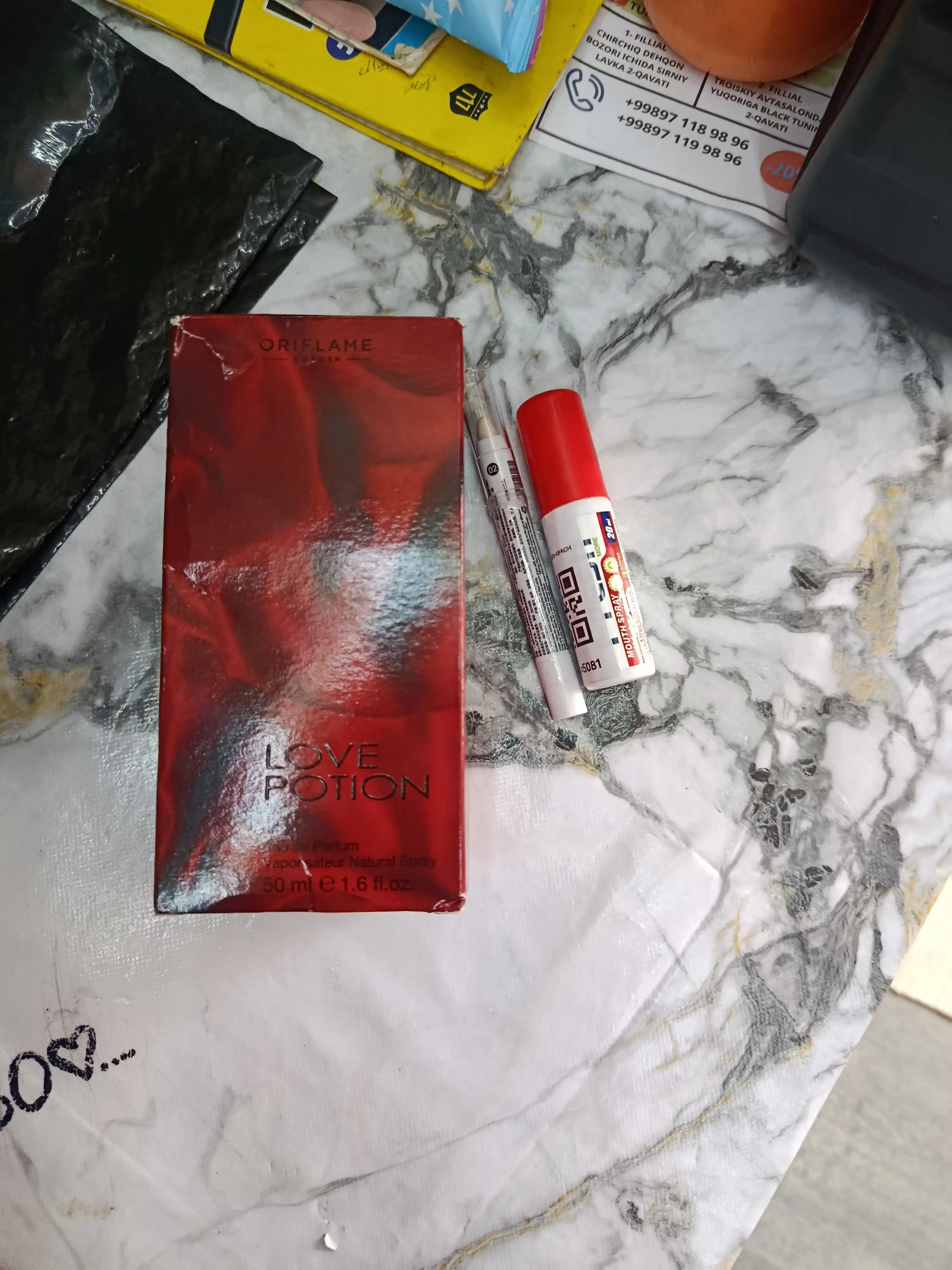 Love Potion parfyumlangan suv, 50 ml