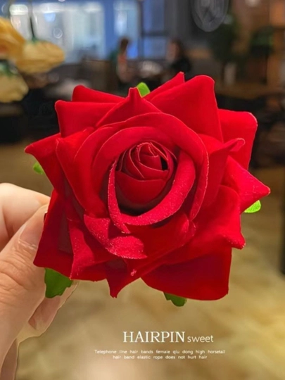 Заколка для волос в виде гавайского цветка, женская заколка цветок, Plumeria — 2646563-GAVAYASVETOK-БОРДОВ
