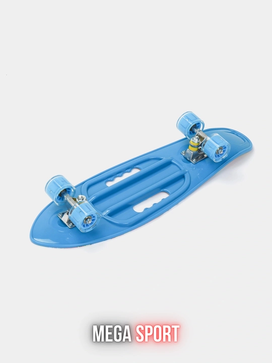 Skateboard penni bord, LED g‘ildirakli, rangli dizayn