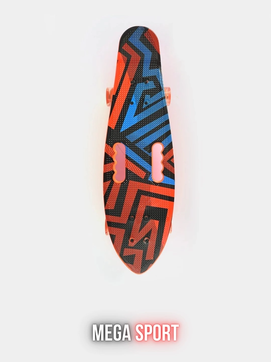 Skateboard penni bord, LED g‘ildirakli, rangli dizayn