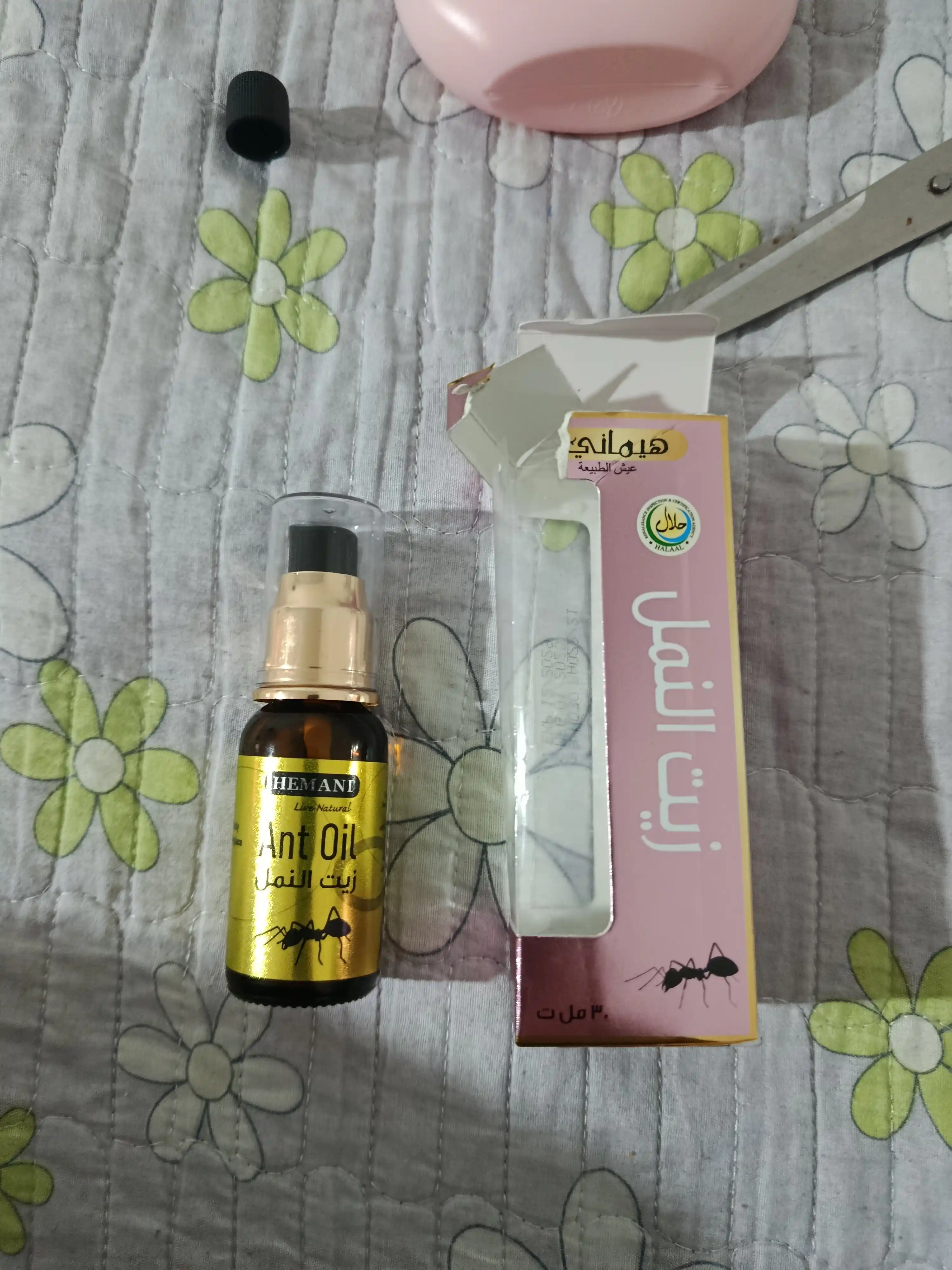 Chumoli moyi Hemani, Anti oil , soch o'sishiga qarshi, depilatsiya uchun 30 ml