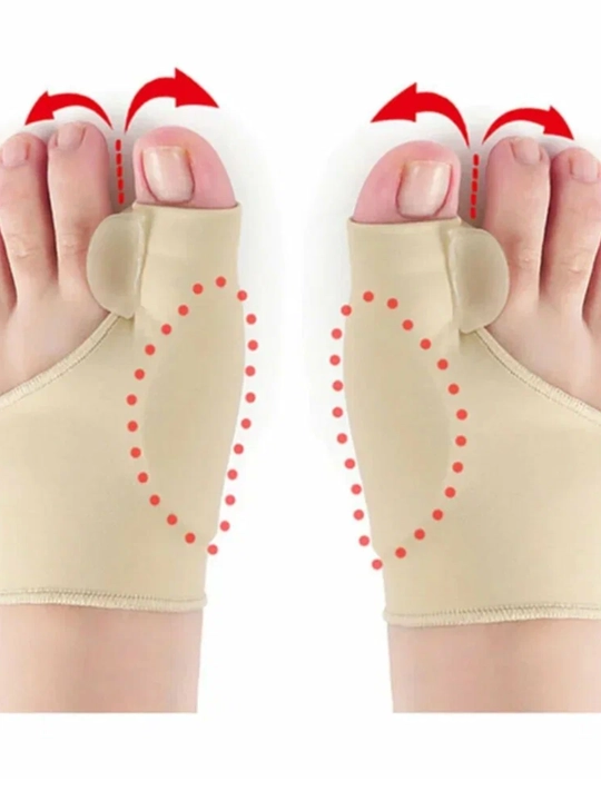 Oyoqdagi bosh barmoq qiyshikligini to'g'irlovchi Hallux Valgus, o'ng va chap oyoqlar uchun