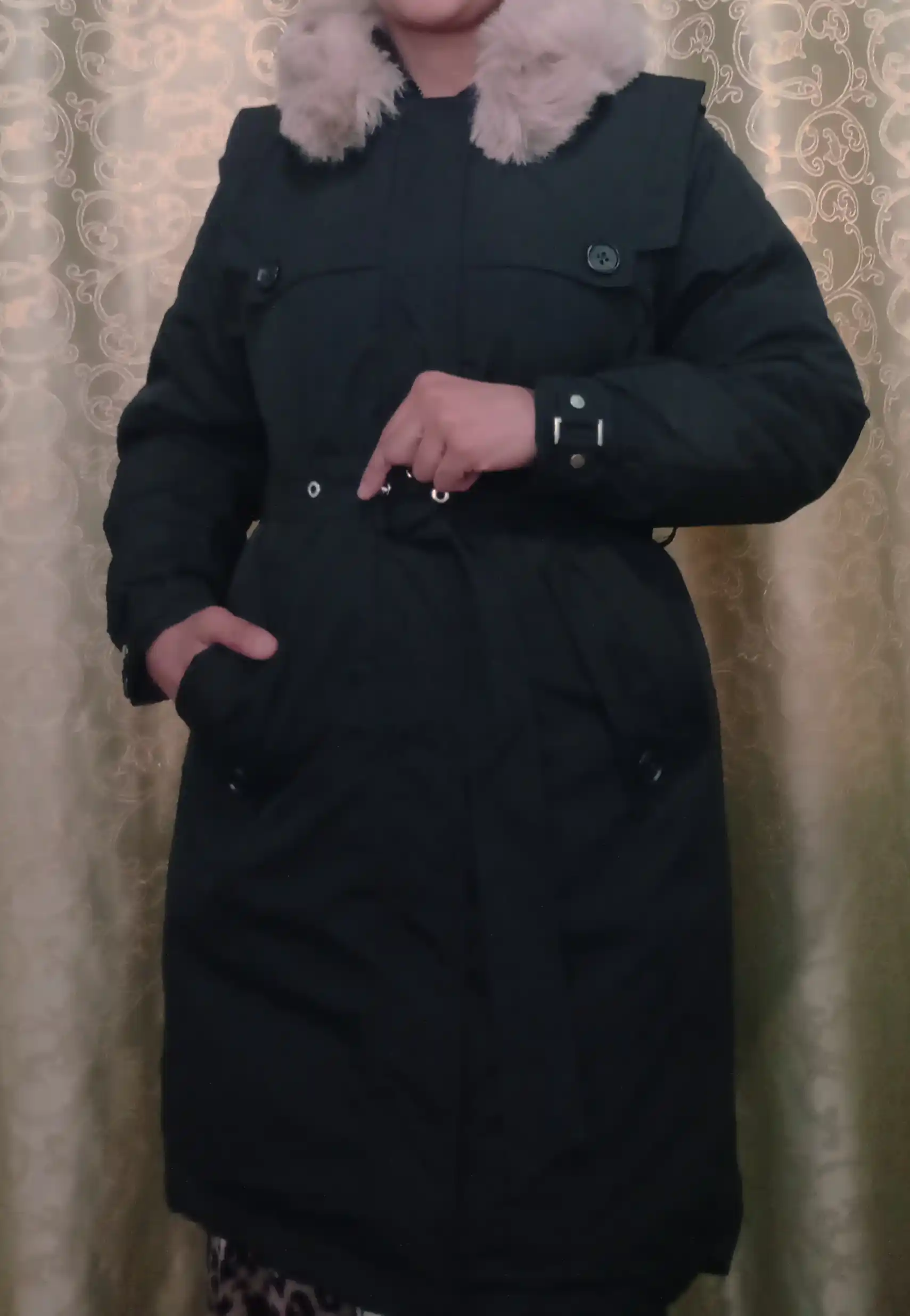 Ayollar kurtkasi, qishki parka