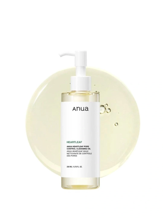 Гидрофильное масло для глубокого очищения Anua Heartleaf Pore Control Cleansing Oil 200 мл - 