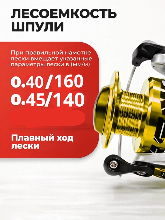 Катушка для спиннинга для рыбалки фидера