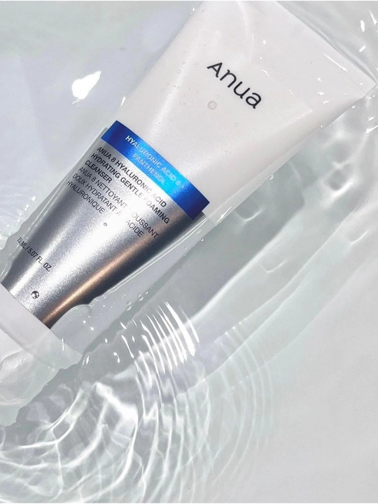 Мягкий гель для умывания Anua 8 Hyaluronic Acid Moisturizing Gentle Gel Cleanser, 150 мл