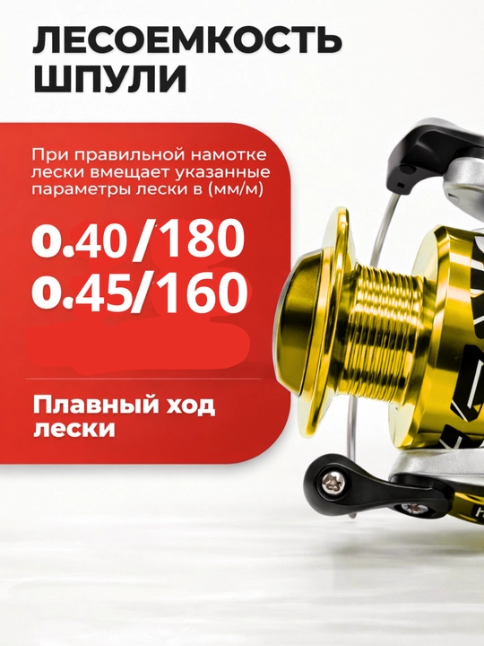 Катушка для спиннинга для рыбалки фидера