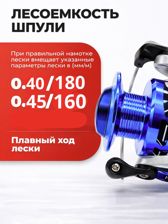 Катушка для спиннинга для рыбалки фидера