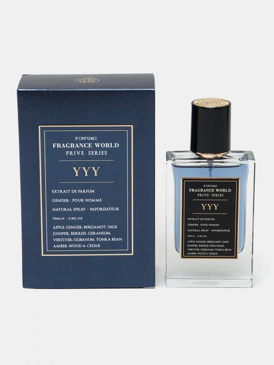 Parfyumlangan suv Fragrance World YYY Erkaklar uchun 70 ml - 