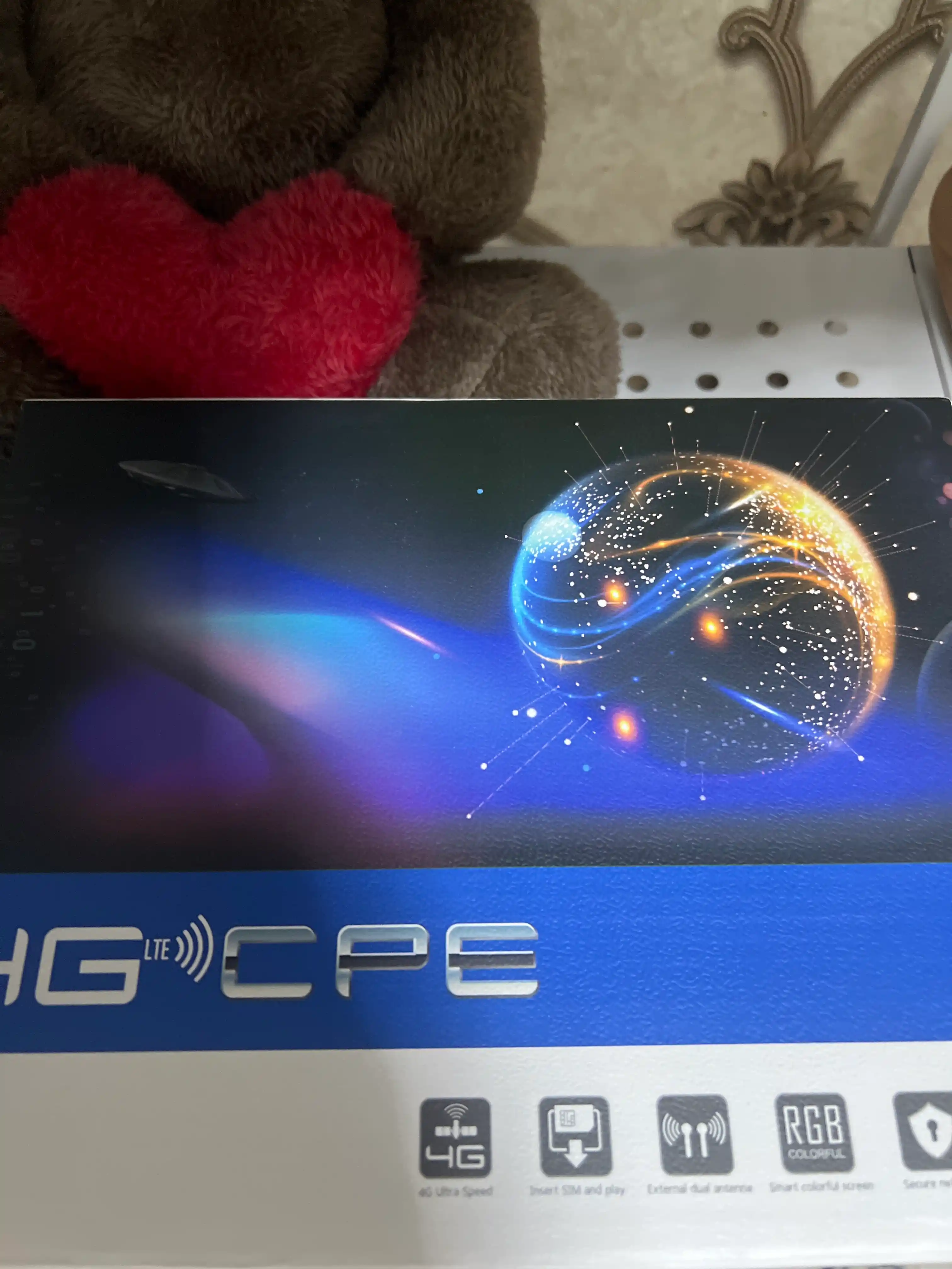 Wi-Fi router CPE, 3G, 4G+, SIM karta bilan ishlidi
