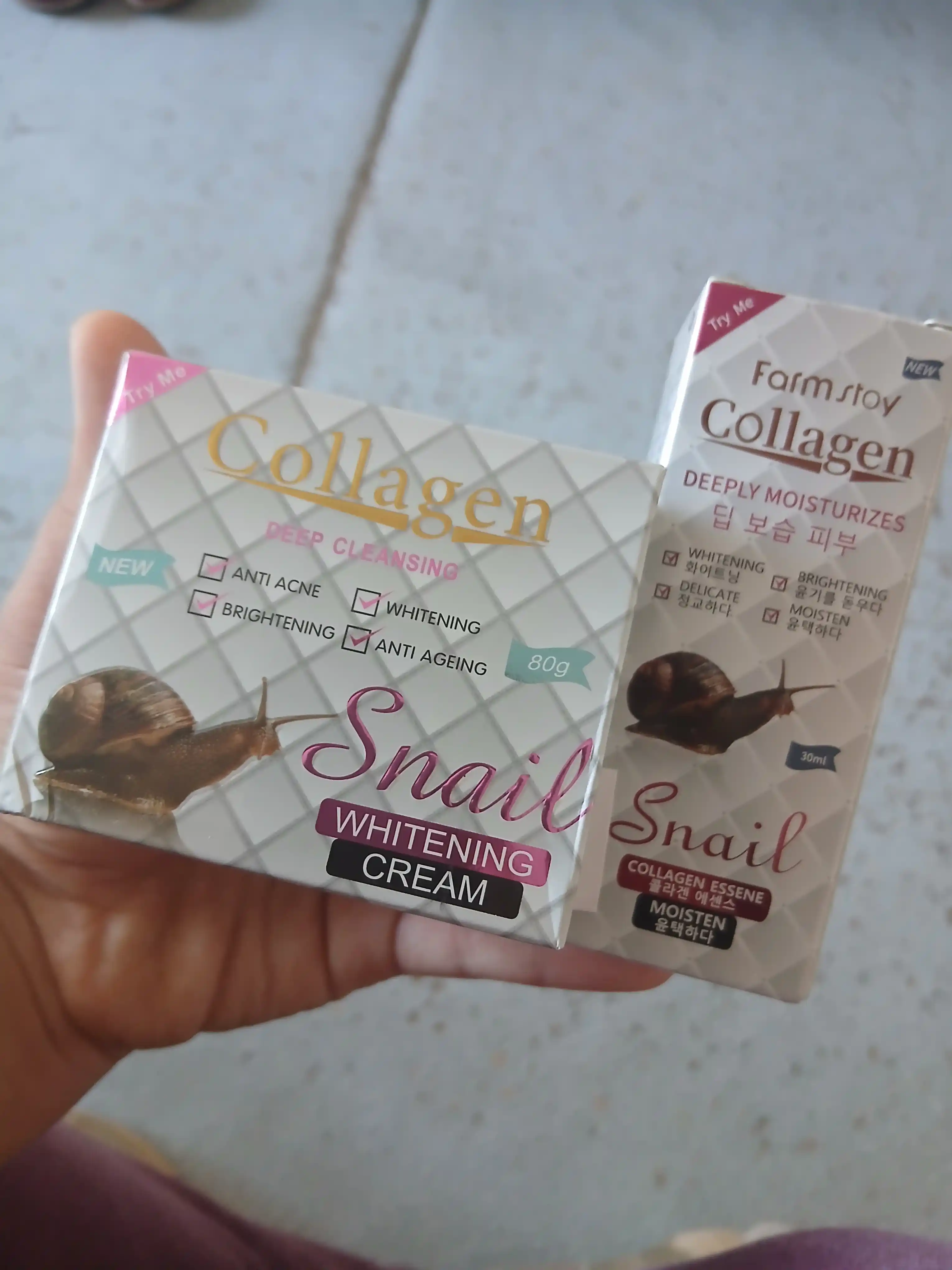 Collagen Baza yuz uchun aknega qarshi oqartiruvchi va qarishga qarshi, 4 tasi 1 da, 30 g