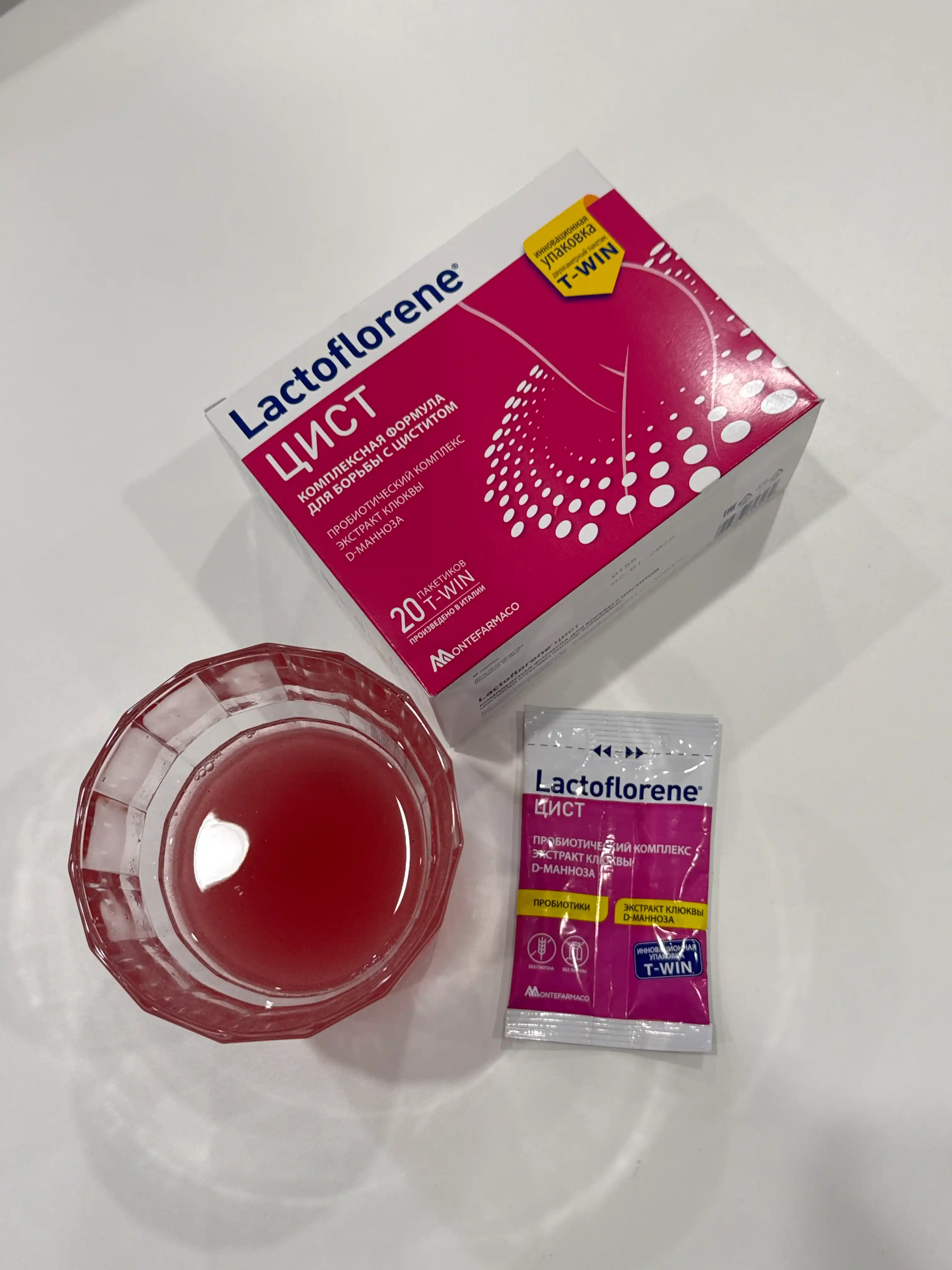 Lactoflorene® Цист - на защите мочевыводящих путей, 20 саше