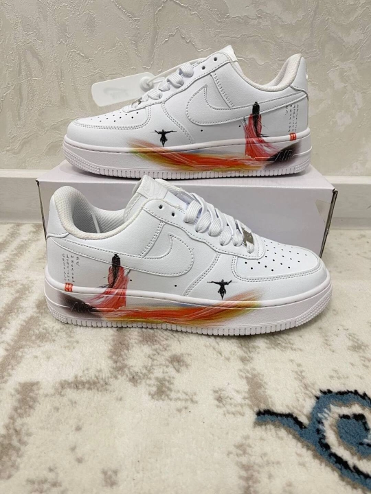 NIKE AMERICANO AIR FORCE Женские и девичьи осенние кроссовки Качество 1:1 Документированно