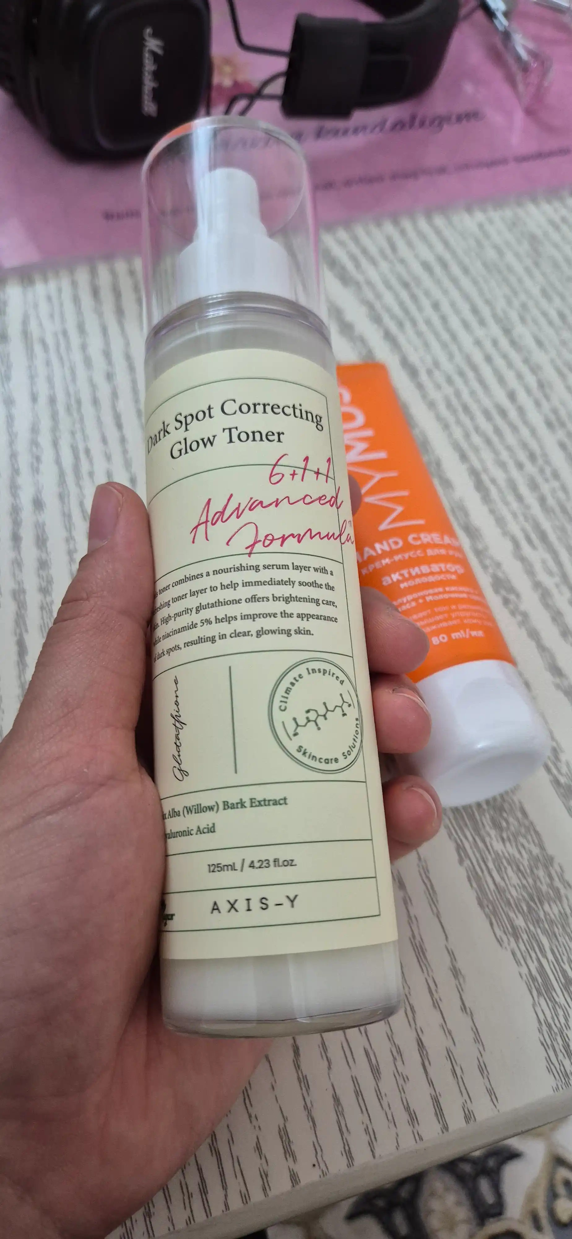 TONER AXIS-Y Dark Spot Correcting Glow - тоник против пятен, 125 мл